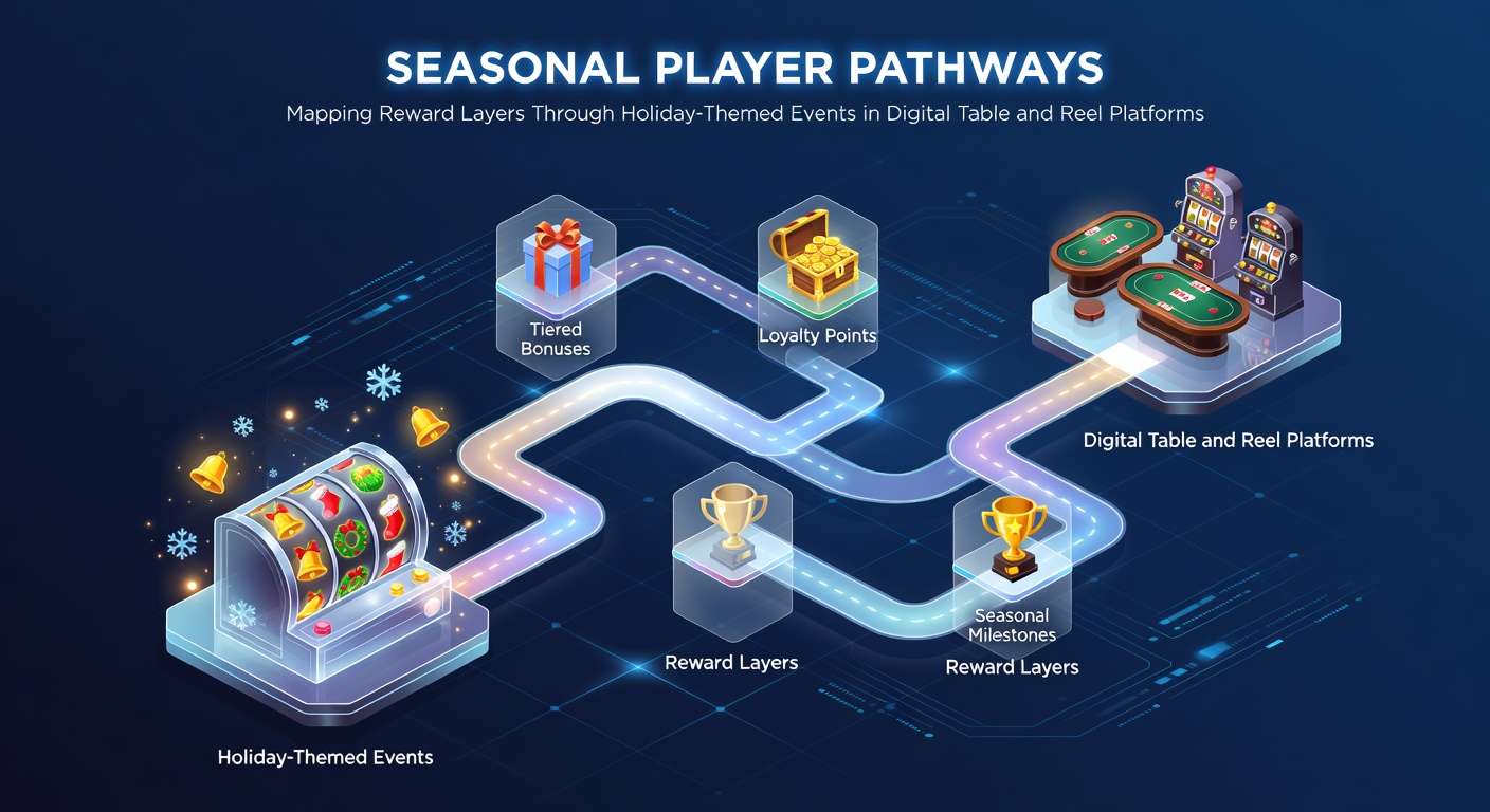 Digitale Plattformen mit Feiertags-Events und Belohnungsebenen in Slots und Tischspielen