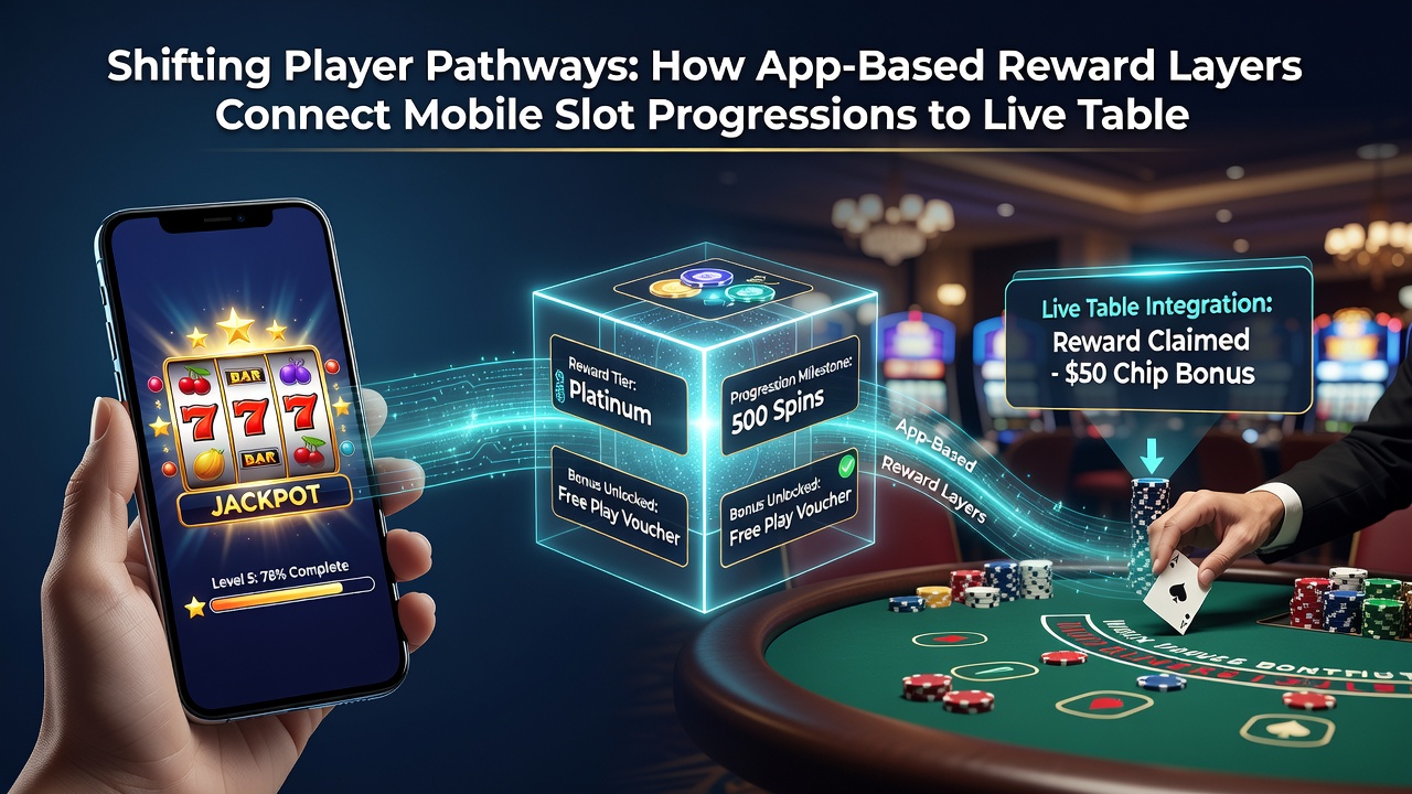 Langfristige Verknüpfungen von Slot-Progressionen und Live-Tisch-Ausgängen durch app-basierte Belohnungssysteme